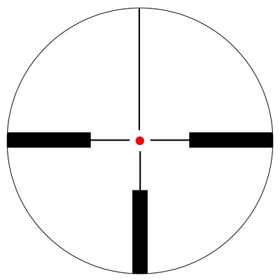 24mm オブジェクト直径 レッドドットレーザースコープ 1-6X24 LPVO プロの光学スコープ