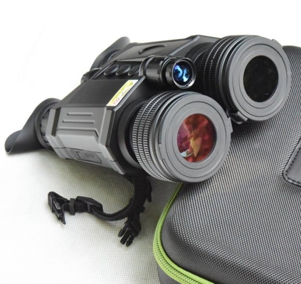 ナイトビジョン オプティック・ビノcular 6-36x50 LRF QHD デジタルと内蔵レーザー遠距離計