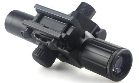 M6 戦術 4X25 IR 赤/緑の視力 170mm 長さ レッドドットレーザー 狩猟用