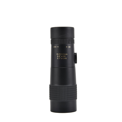 2m近焦点 8-24x40 ズーム ロングレンジ モノキュラ 携帯用 三脚付き