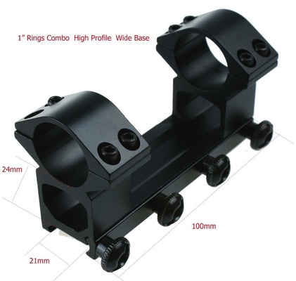 25.4mm 範囲マウントリング 狩猟用品 最大出力 0 21mm ベース