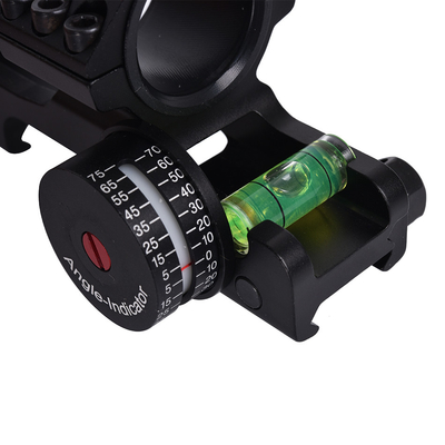 適用範囲 マット黒色完成 双環 バブルレベルとアングルインジケーター 21mm