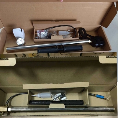手動高圧ハンドエアポンプ 4500psi 300bar ブラック ガソリン燃料