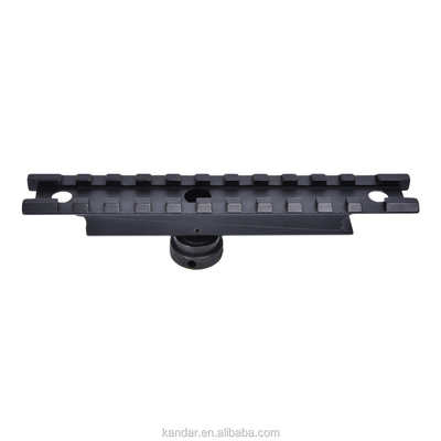 狩猟 黒 11mm から 20mm 変換アダプタ マウント