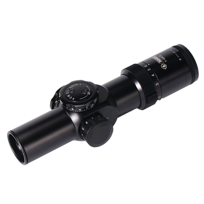 1-6x28 IRF 変形光学 FFP レティクル BDC のタイプとパララックス設定の範囲 100YDS