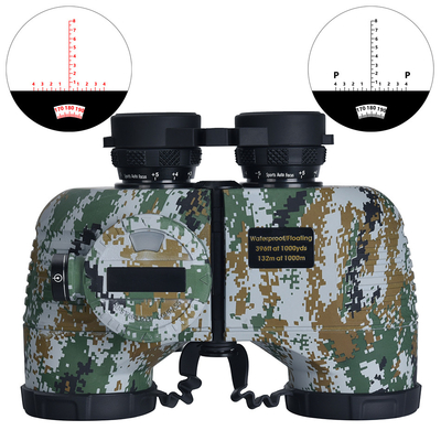 アウトドアスポーツ 照明とコンパス 50mm 対象直径の双眼鏡