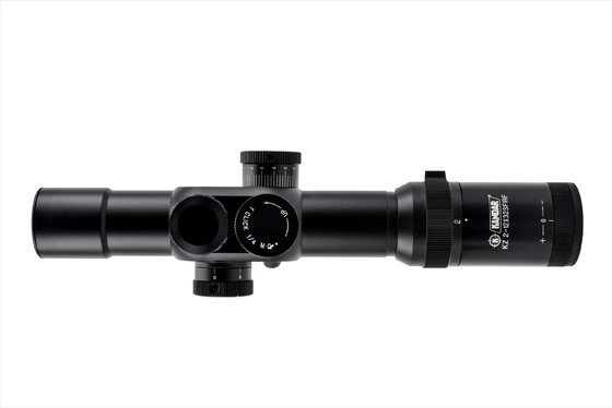 35mm KANDAR KZ 2-12x32 サイドフォーカスガラスレティクルを持つ最初の焦点飛行機狩猟範囲