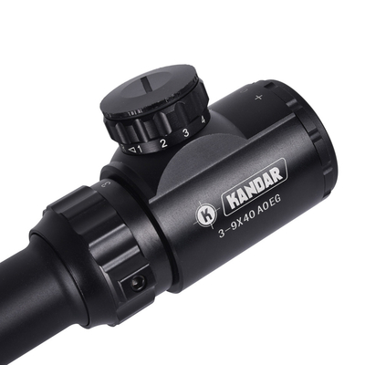 アウトドア撮影 3-9x40 スコープ RGB照明視力と40mm レンズ