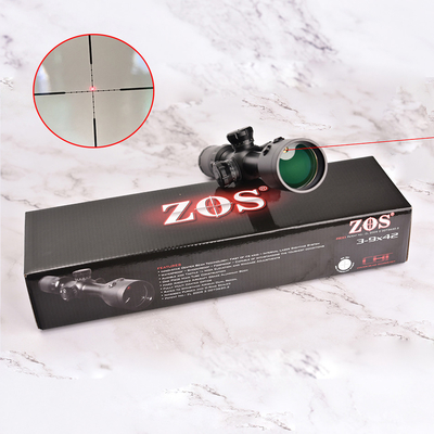 オプティカルスコープ エッセンシャル ZOS 3-9x42 R6 赤い照明を持つ最初の焦点平面スコープ
