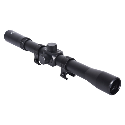 4x20 ミニスコープ 22 リングとマウントの光学スコープ 視野 4.6° 100yds チューブ直径 17mm