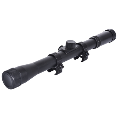 4x20 ミニスコープ 22 リングとマウントの光学スコープ 視野 4.6° 100yds チューブ直径 17mm