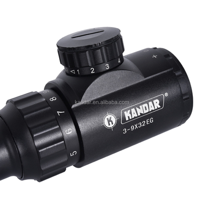 アルミ合金3-9x32EG 照明網膜と32mmのレンズ付きの狩猟用鏡