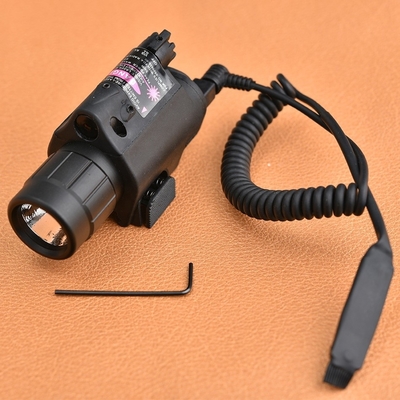 650nm波長 5mw出力LED手電筒と赤色レーザー視力