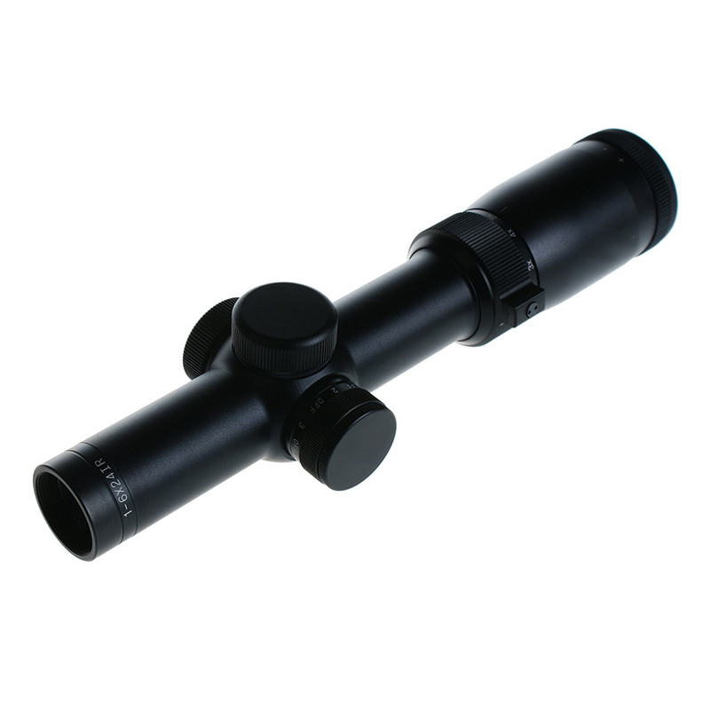 24mm オブジェクト直径 レッドドットレーザースコープ 1-6X24 LPVO プロの光学スコープ