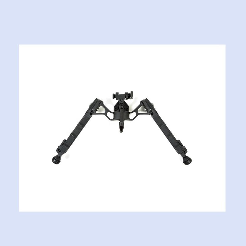 330g アウトドア戦術バイポッド 5.5''-8.1' 調整可能 高さ 5 スロット