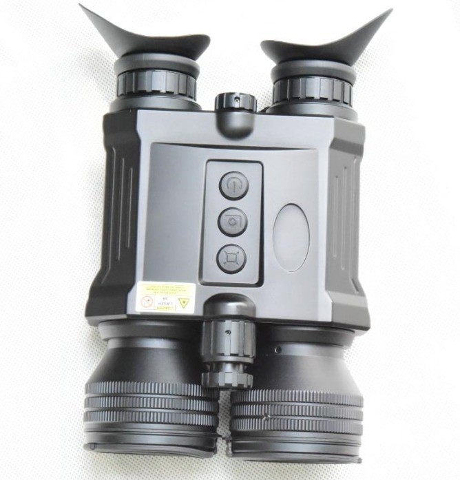 ナイトビジョン オプティック・ビノcular 6-36x50 LRF QHD デジタルと内蔵レーザー遠距離計