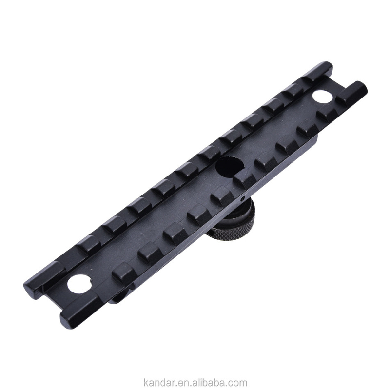 狩猟 黒 11mm から 20mm 変換アダプタ マウント
