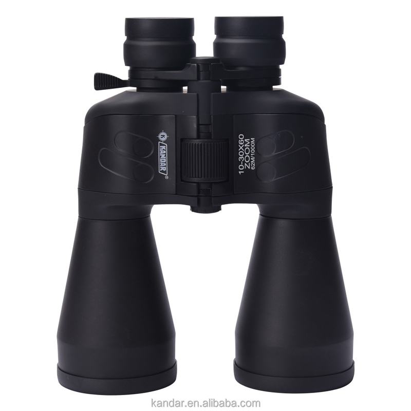 10-30x60 ポロ BK7 双眼鏡 折りたたみ目玉と黒色フルマルチコーティング