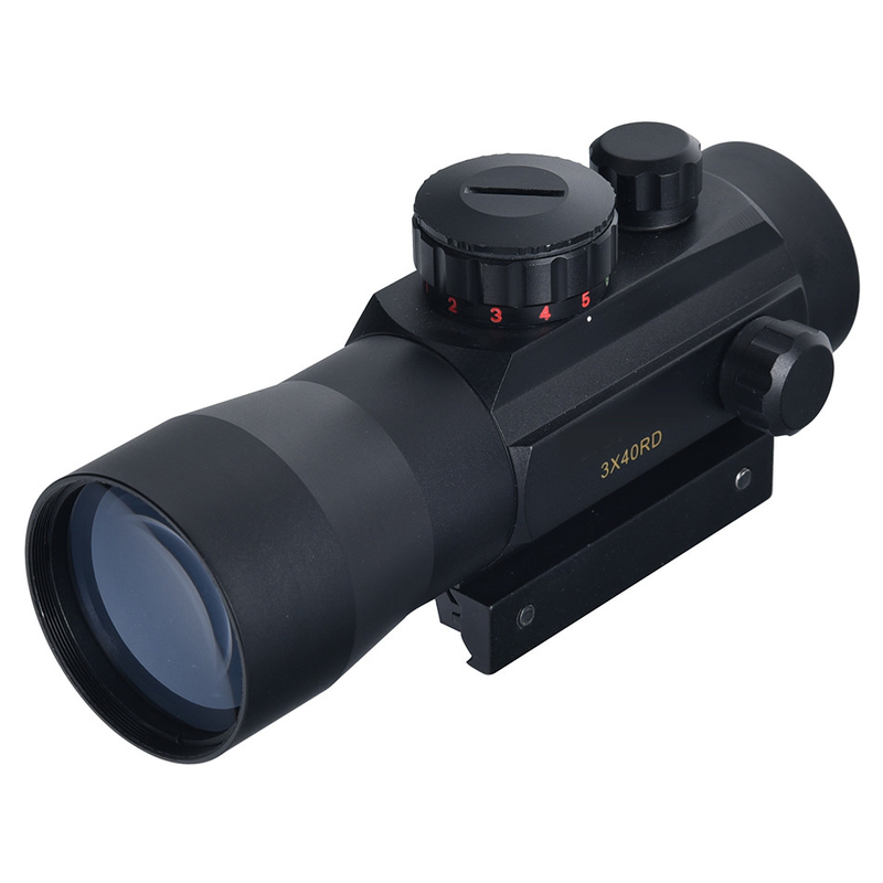 無料の目安 3X40RD戦術視線 単点 赤と緑 狩猟用のレバー