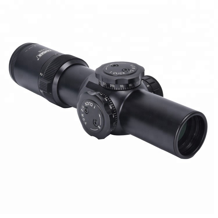 35mm Tube Short FFP Scope 赤い/緑色の照明と技術ポータビリティ 1-6X28IRF